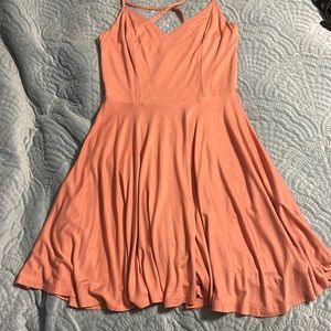 NWOT Spaghetti straps fit and flare jersey dress